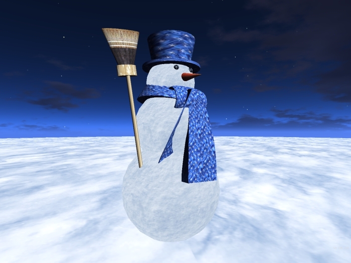 Snowman by LunaRose
