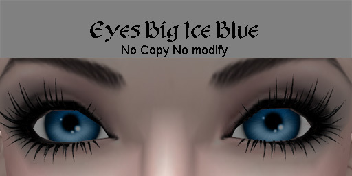 Eyes Big - Ice Blue