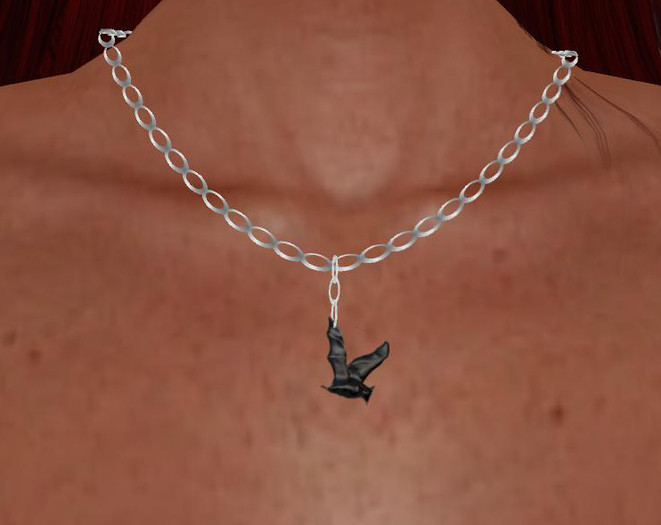 Bat Pendant Necklace