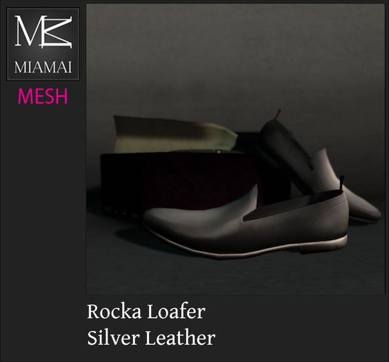 Miamai_Rocka Leather_Silver