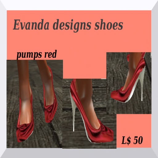 karton pumps red