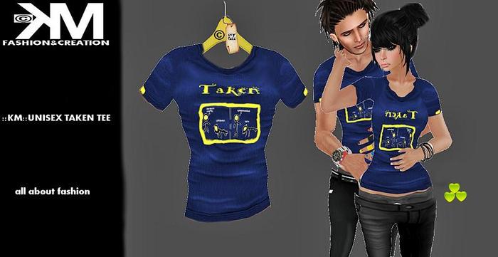 ::KM:: UNISEX TAKEN TEE