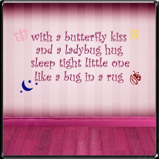 Second Life Marketplace *LT* Butterfly Kiss Wall Art Decal