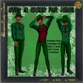 Evan in Green for Xmas 