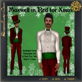Maxwell in Red for Xmas 