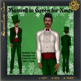 Maxwell in Green for Xmas 