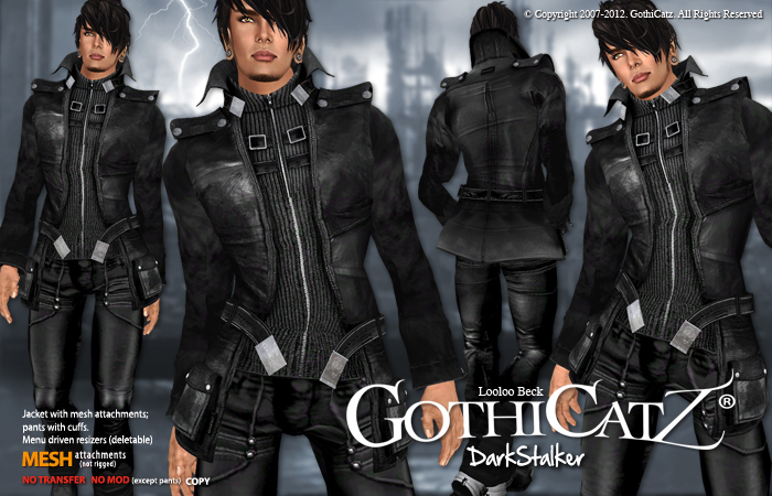 >>GothiCatz<< DarkStalker (male)