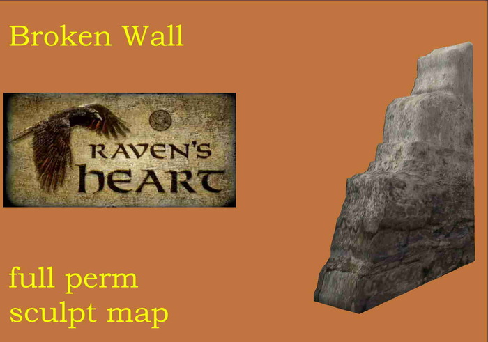 *RH* Broken Wall_Protected (sculpt)