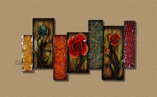 Paprika Teal Metal Wall Art