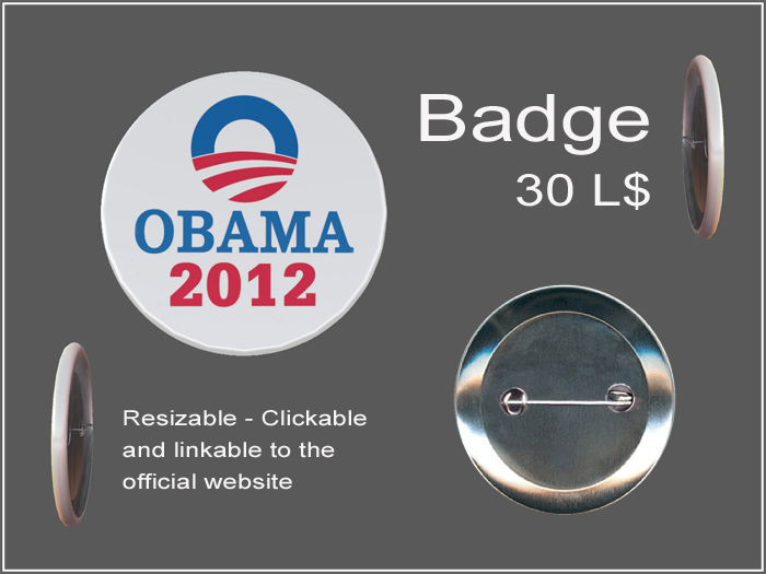 Badge Obama 2012