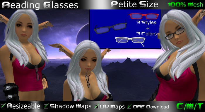 EVO - Reading Glasses Petites Set Boxed 