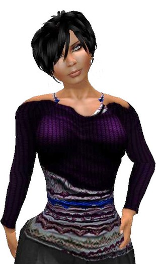 Delighted sweater-purple