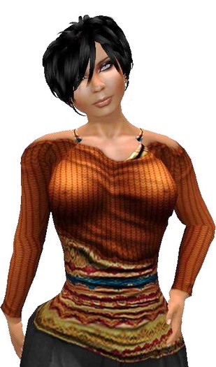 Delighted sweater-orange