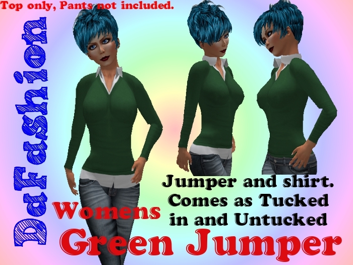DaFashion Womens Jumper Green