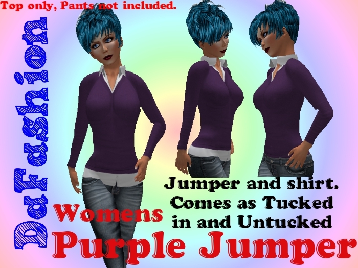DaFashion Womens Jumper Purple
