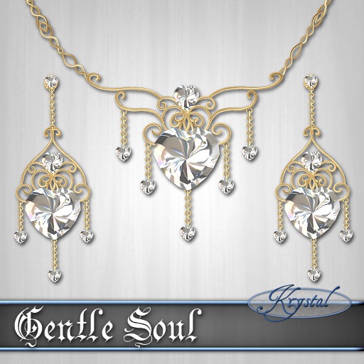 ::: Krystal ::: Gentle Soul - Jewelry Set - Gold