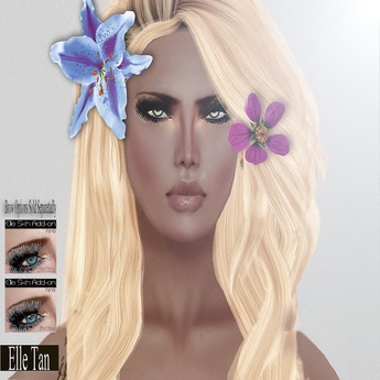 Second Life Marketplace - [BLUSH] Elle Skin Tan - Impossible Lips