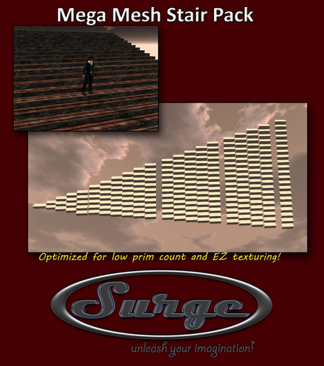 Mega Mesh Stair Pack