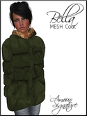 Amour Signature - Bella MESH Snow Coat - Army