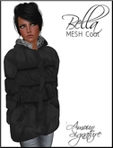 Amour Signature - Bella MESH Snow Coat - Smoke