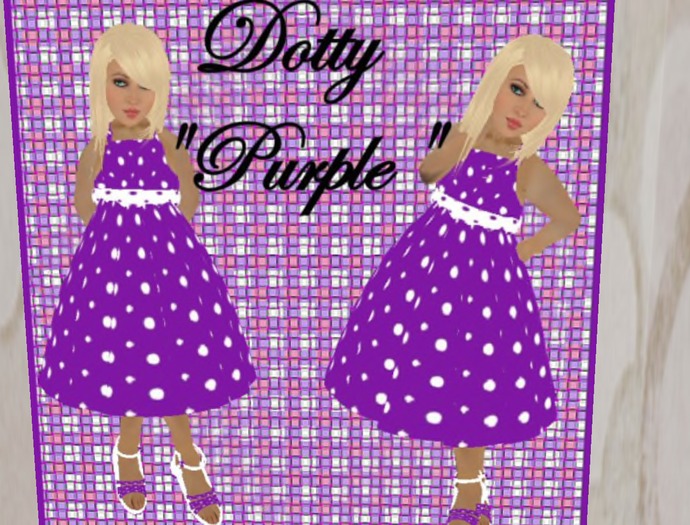 Dotty  "purple"