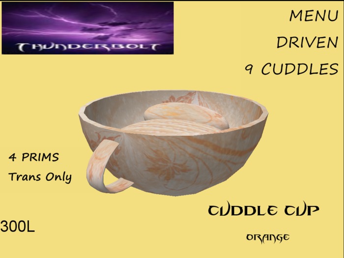 Cuddle Cup (Orange)