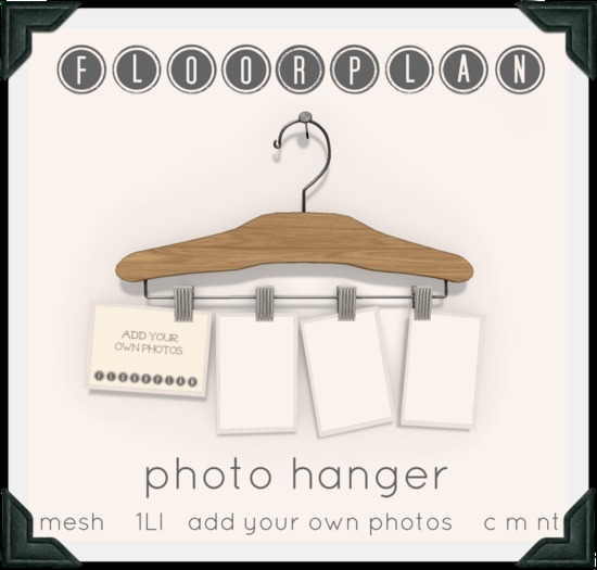 floorplan. - photo hanger [ boxed ]