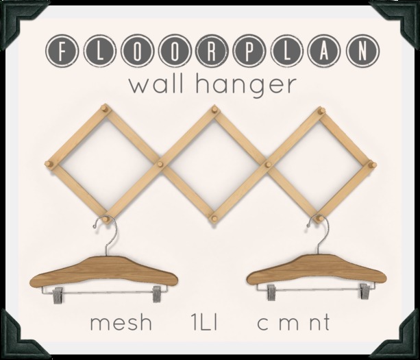 floorplan. - wall hanger [ boxed ]