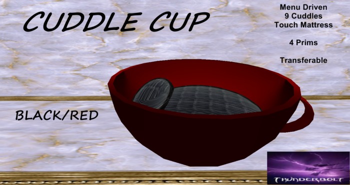 Cuddle Cup Black/Red