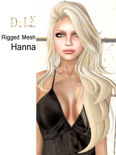 =DeLa*= Mesh Hair "Hanna" Demo