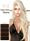 =DeLa*= Mesh Hair "Hanna" Browns
