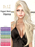 =DeLa*= Mesh Hair "Hanna" Colors