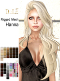 =DeLa*= Mesh Hair "Hanna" Fatpack all colors