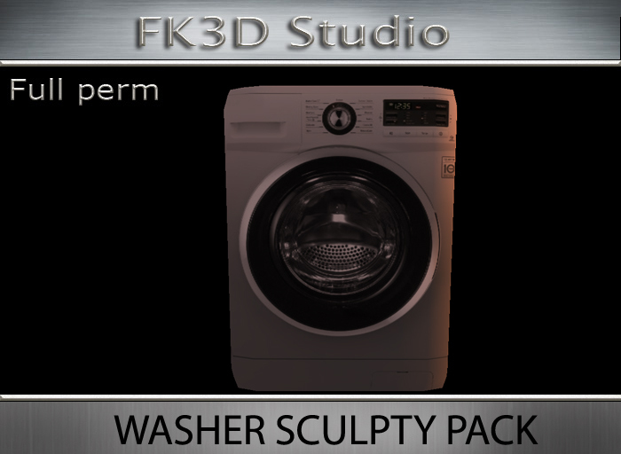 FK3D Washer SCULPTY PACK