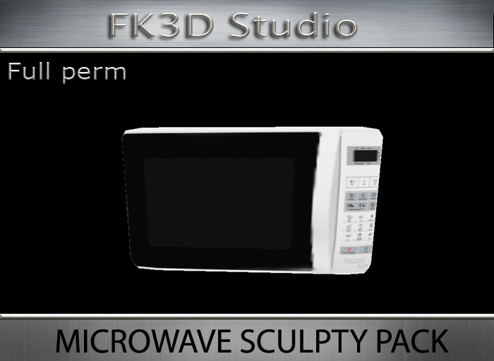 FK3D Microwave Sculpty Pack