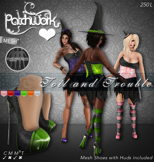 PWH Toil n Trouble Red