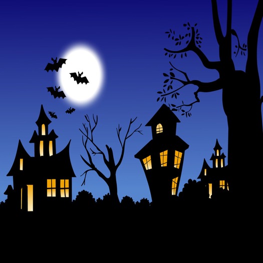 Background Halloween Bats