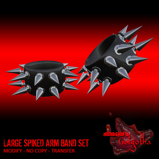 Mindshift - Large Spiked Arm Bands