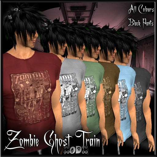 Zombie Ghost Train Tshirt