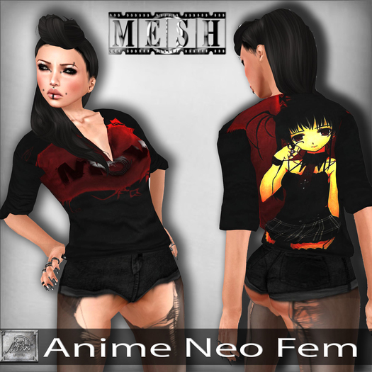 [M.o.w] Anime Neo Fem (Bag Wear)