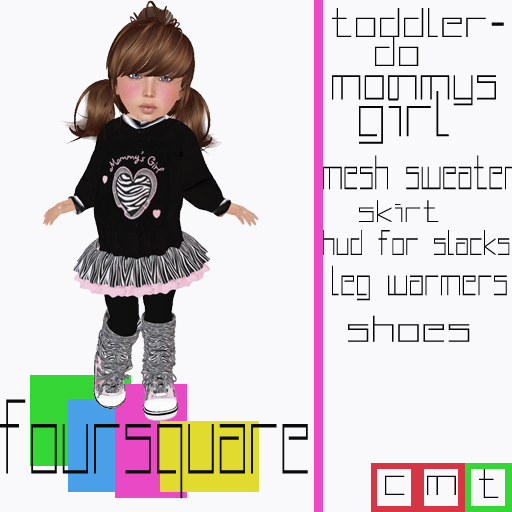 :.:FourSquare:.: Mommy's Girl Mesh Toddleedoo