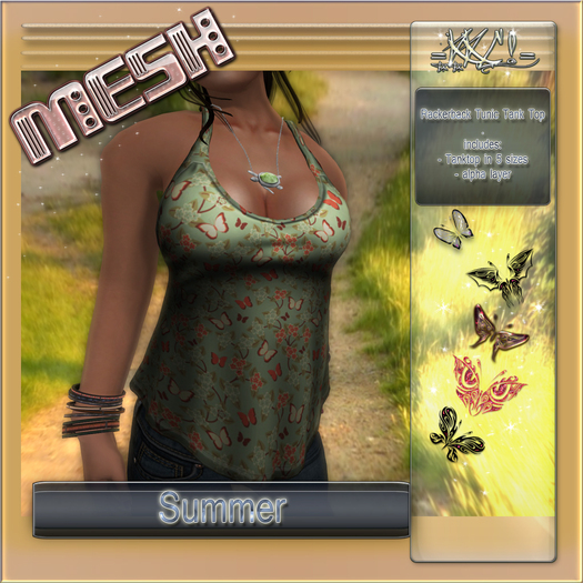 =KKC!= Rackerback Tunic Tank Top - Summer