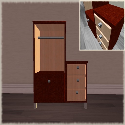 Second Life Marketplace dresser/wardrobe