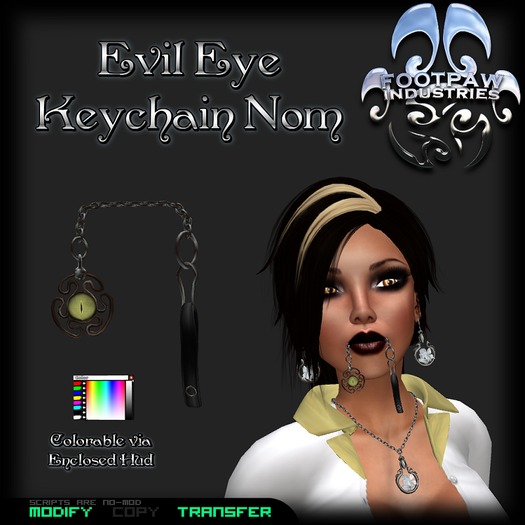 [FPI] Evil Eye Keychain Nom