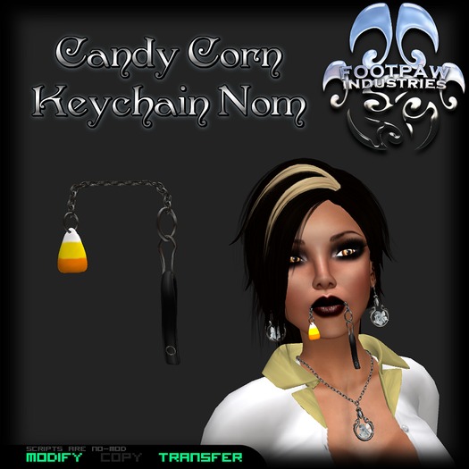 [FPI] Candy Corn Keychain Nom