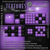 [FLR253] 8 Purple Latex and Black Latex Cushion Textures Purple Latex Textures Vinyl Textures by E&D ENGINEERING