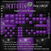 [FLR258] 8 Grape Latex and Black Latex Cushion Textures Purple Latex Textures Vinyl Textures by E&D ENGINEERING