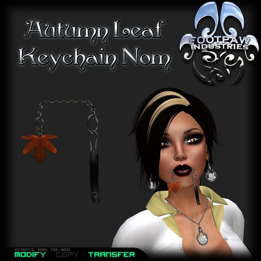 [FPI] Autumn Leaf Keychain Nom