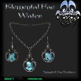 [FPI] Elemental Fae Water Jewelry Set with Necklace & Earrings