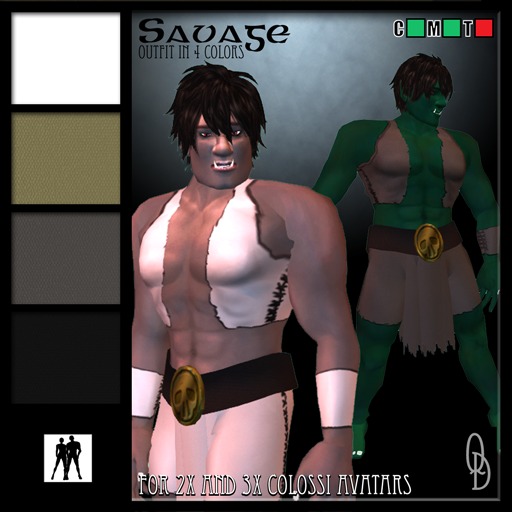 Colossi - Savage Male Neutrals